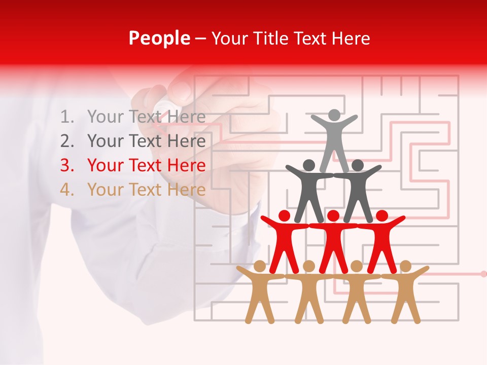 Confusion Goal Write PowerPoint Template