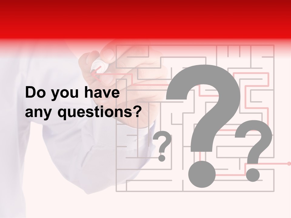 Confusion Goal Write PowerPoint Template