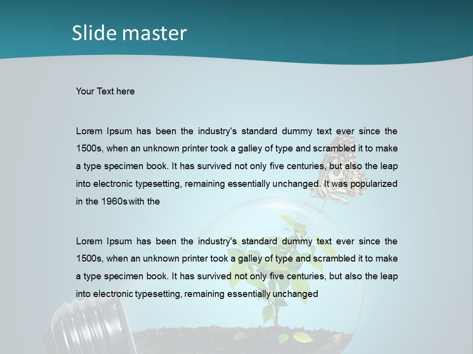 Symbol Global Consumption PowerPoint Template