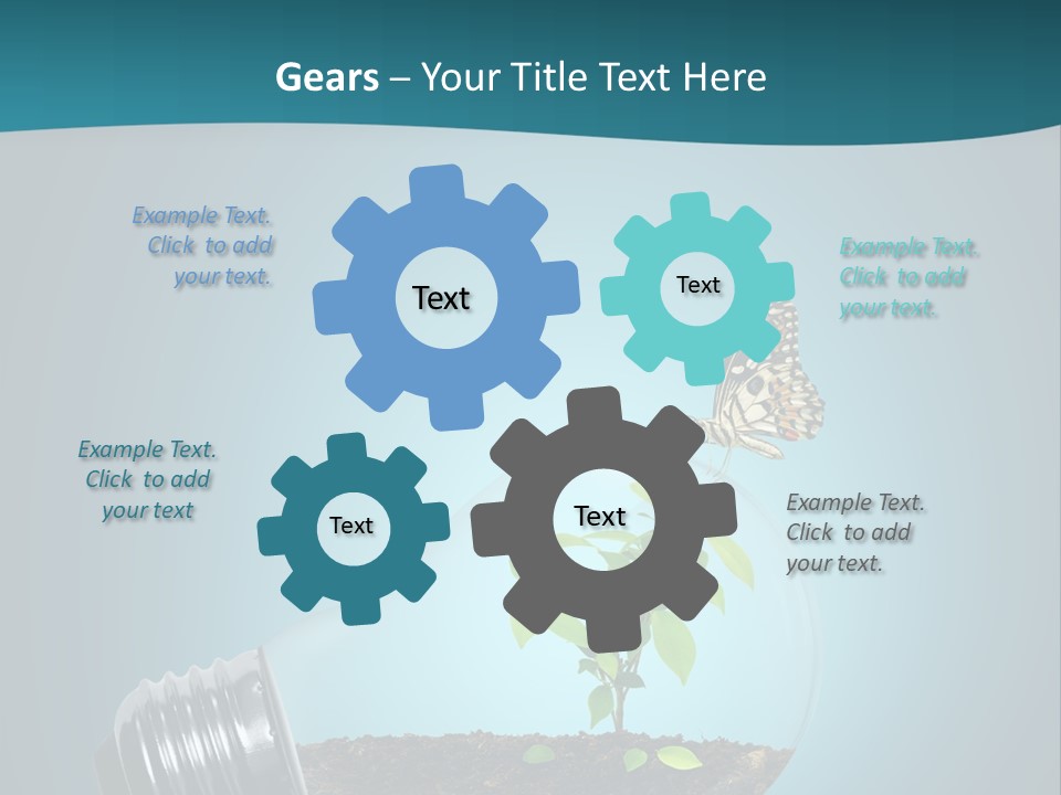 Symbol Global Consumption PowerPoint Template