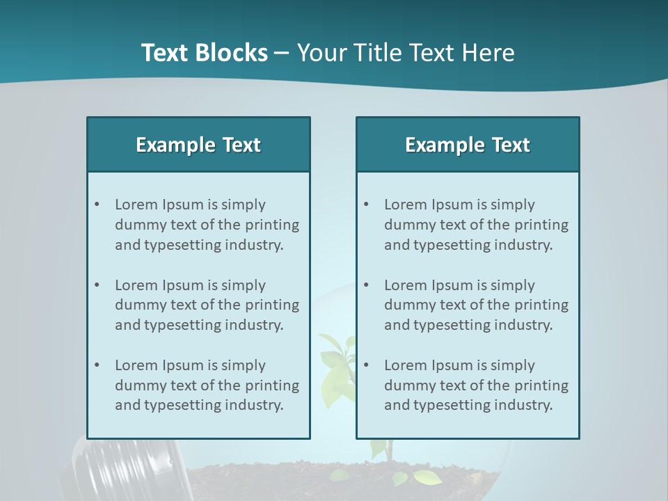 Symbol Global Consumption PowerPoint Template