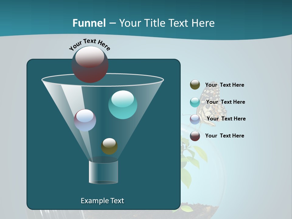 Symbol Global Consumption PowerPoint Template