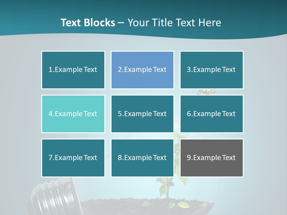 Symbol Global Consumption PowerPoint Template