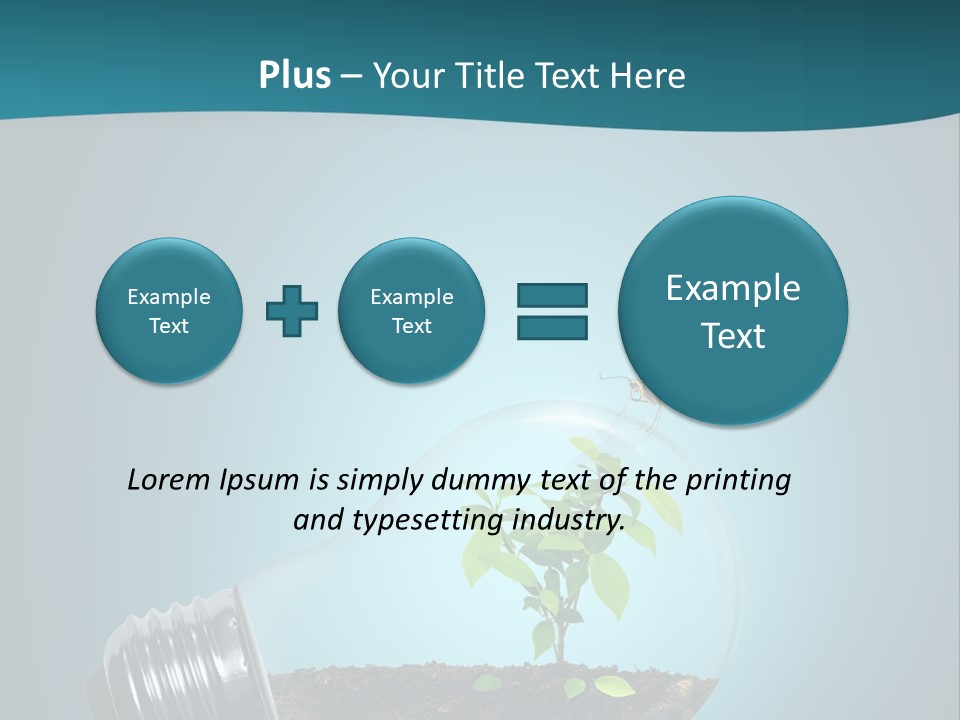 Symbol Global Consumption PowerPoint Template