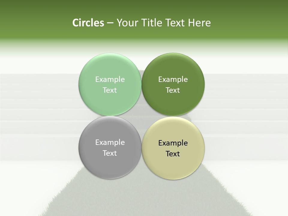 Clean Curved Concept PowerPoint Template