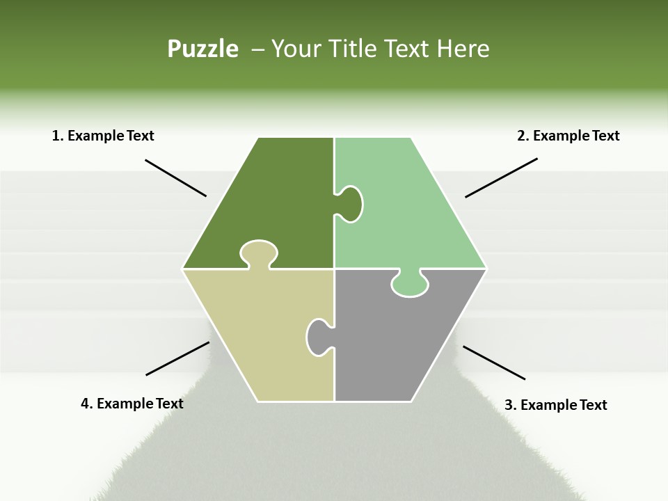 Clean Curved Concept PowerPoint Template