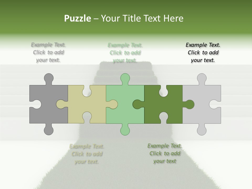 Clean Curved Concept PowerPoint Template