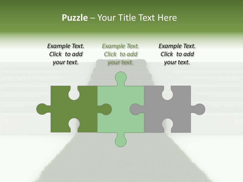 Clean Curved Concept PowerPoint Template