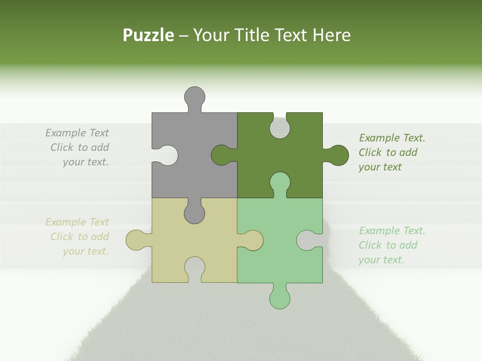 Clean Curved Concept PowerPoint Template