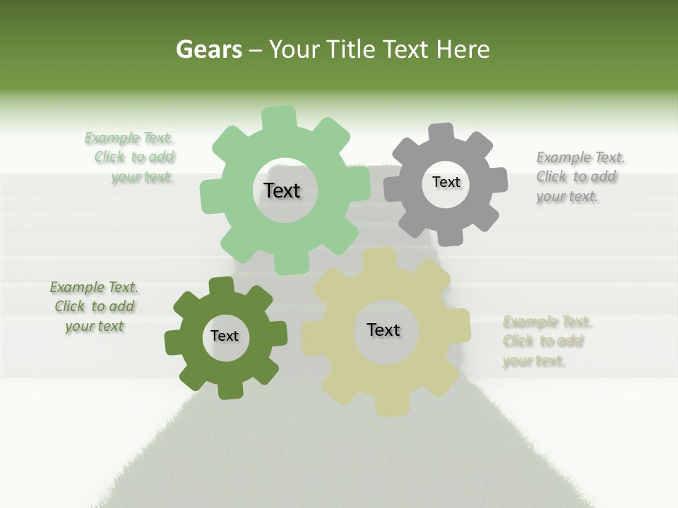 Clean Curved Concept PowerPoint Template