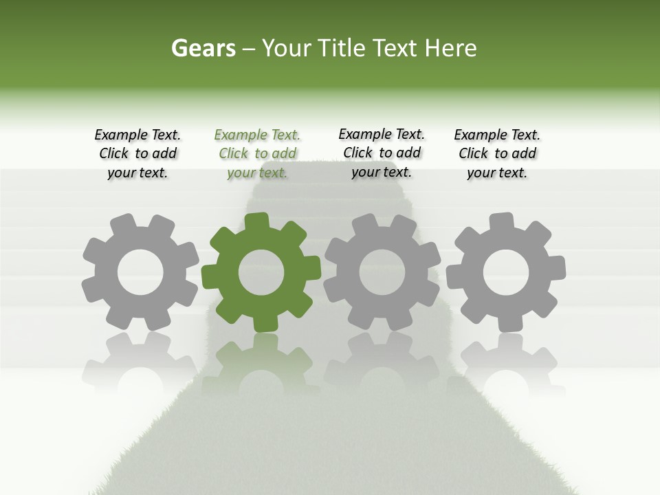 Clean Curved Concept PowerPoint Template