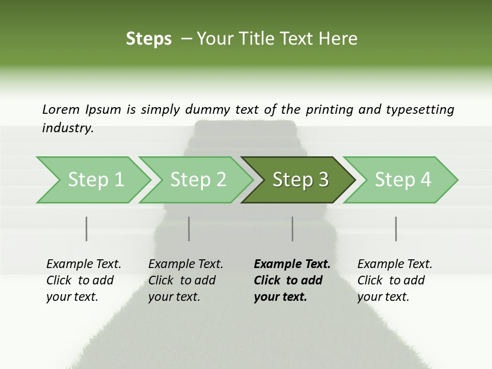 Clean Curved Concept PowerPoint Template