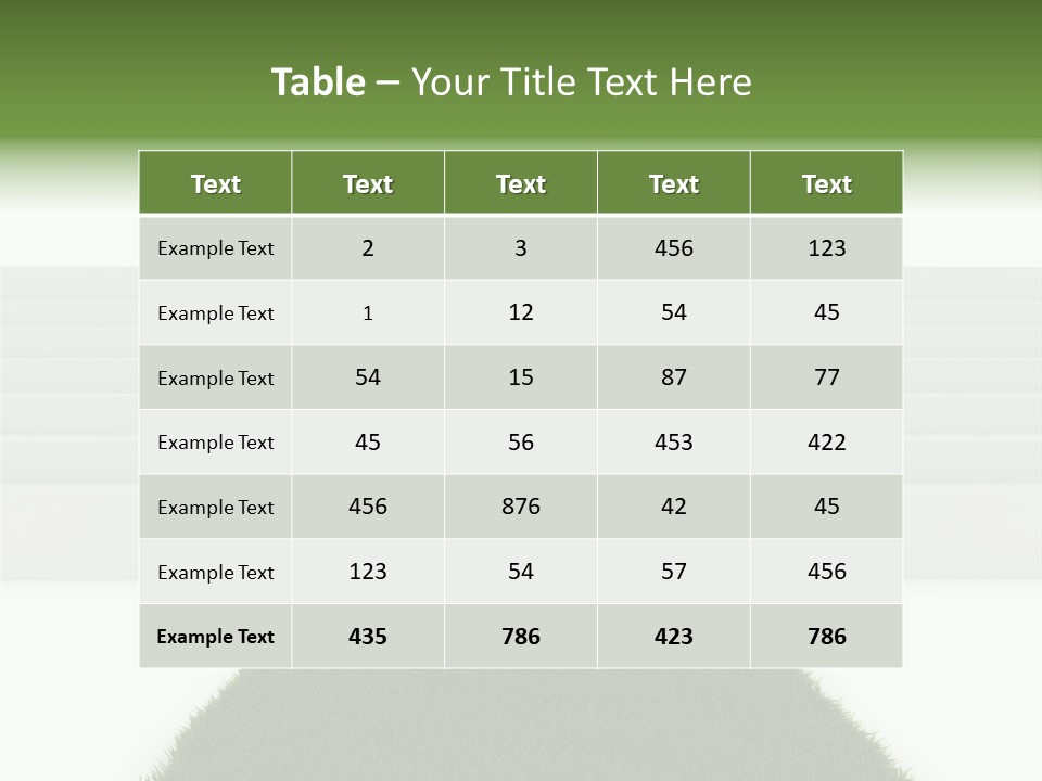 Clean Curved Concept PowerPoint Template