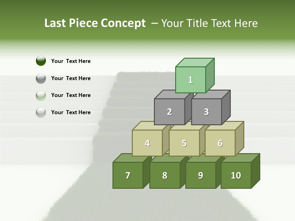 Clean Curved Concept PowerPoint Template