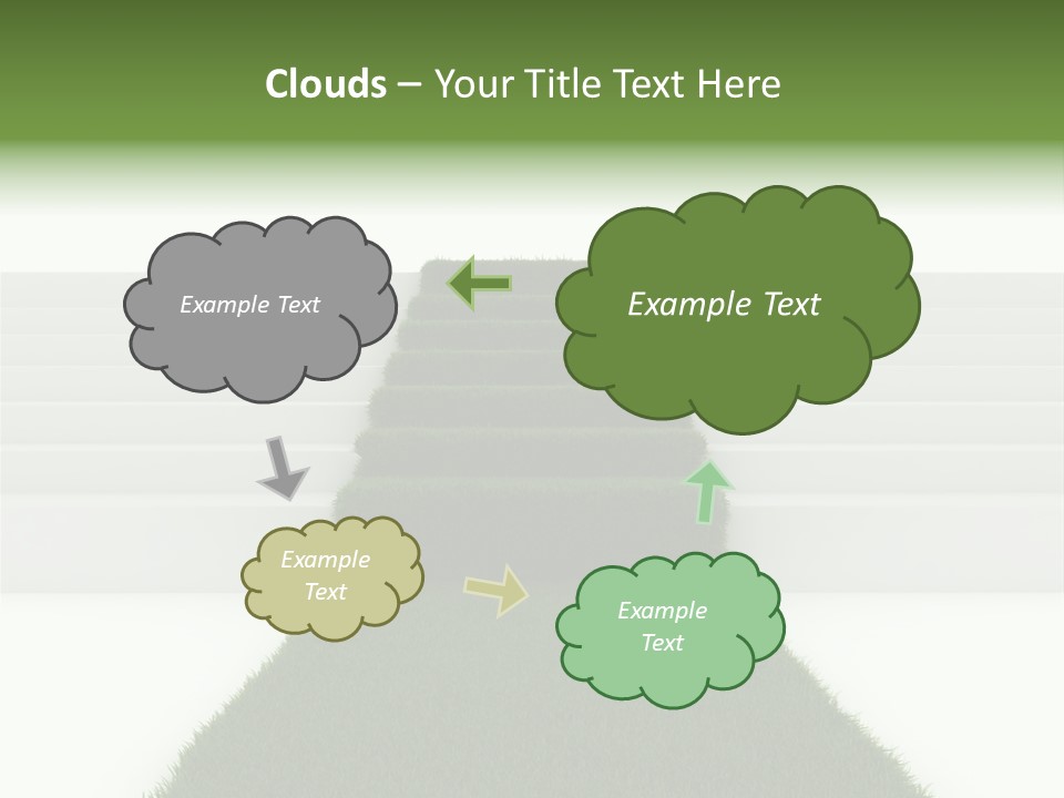 Clean Curved Concept PowerPoint Template