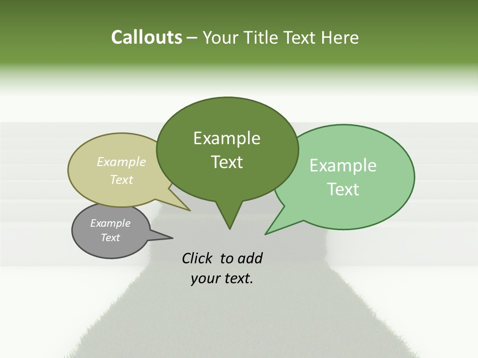 Clean Curved Concept PowerPoint Template