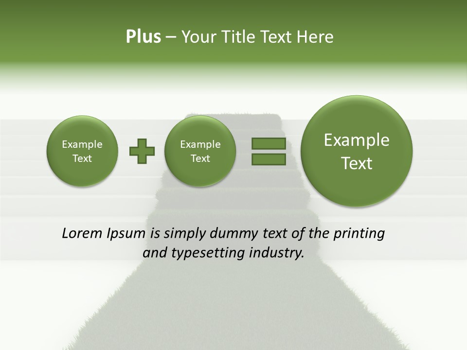 Clean Curved Concept PowerPoint Template