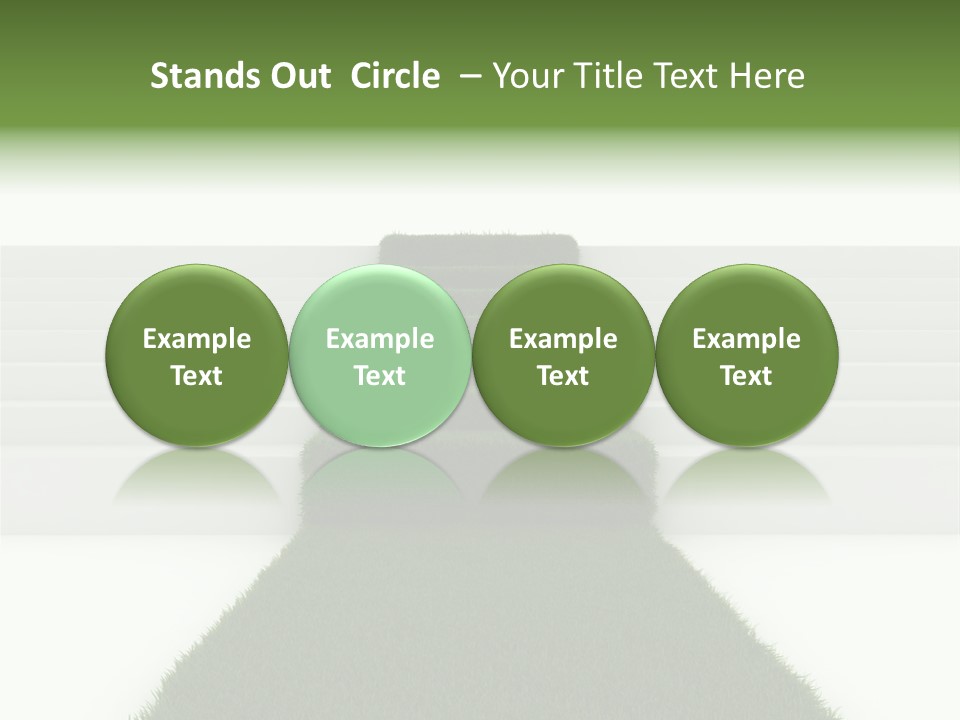 Clean Curved Concept PowerPoint Template