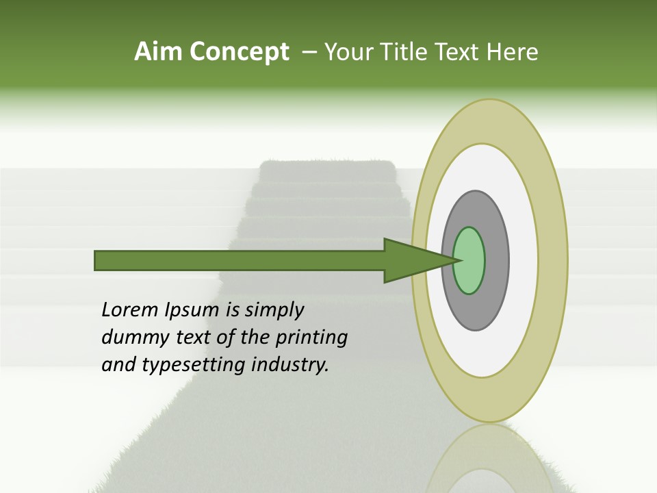 Clean Curved Concept PowerPoint Template