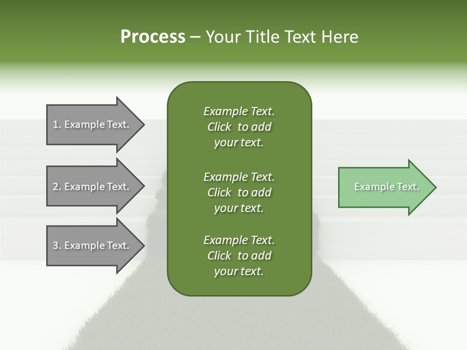 Clean Curved Concept PowerPoint Template