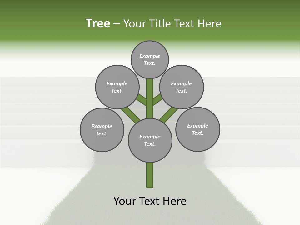 Clean Curved Concept PowerPoint Template