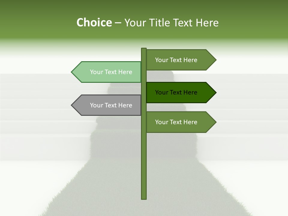 Clean Curved Concept PowerPoint Template