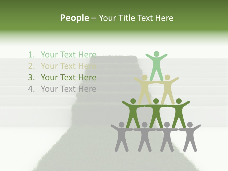 Clean Curved Concept PowerPoint Template