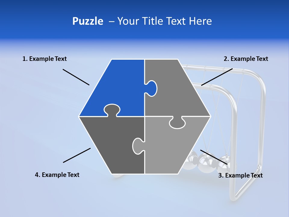 Silver Accuracy Swinging PowerPoint Template