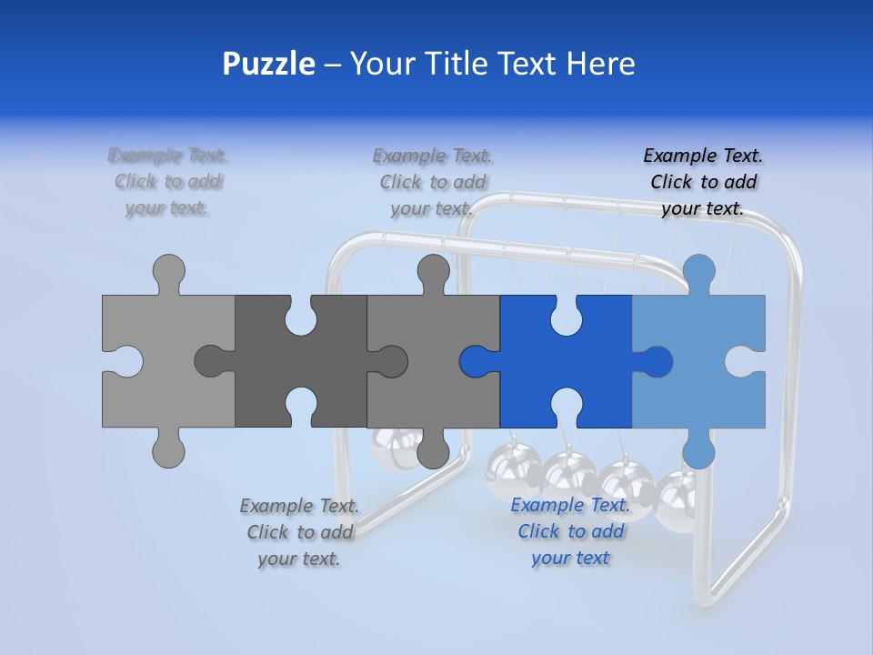 Silver Accuracy Swinging PowerPoint Template