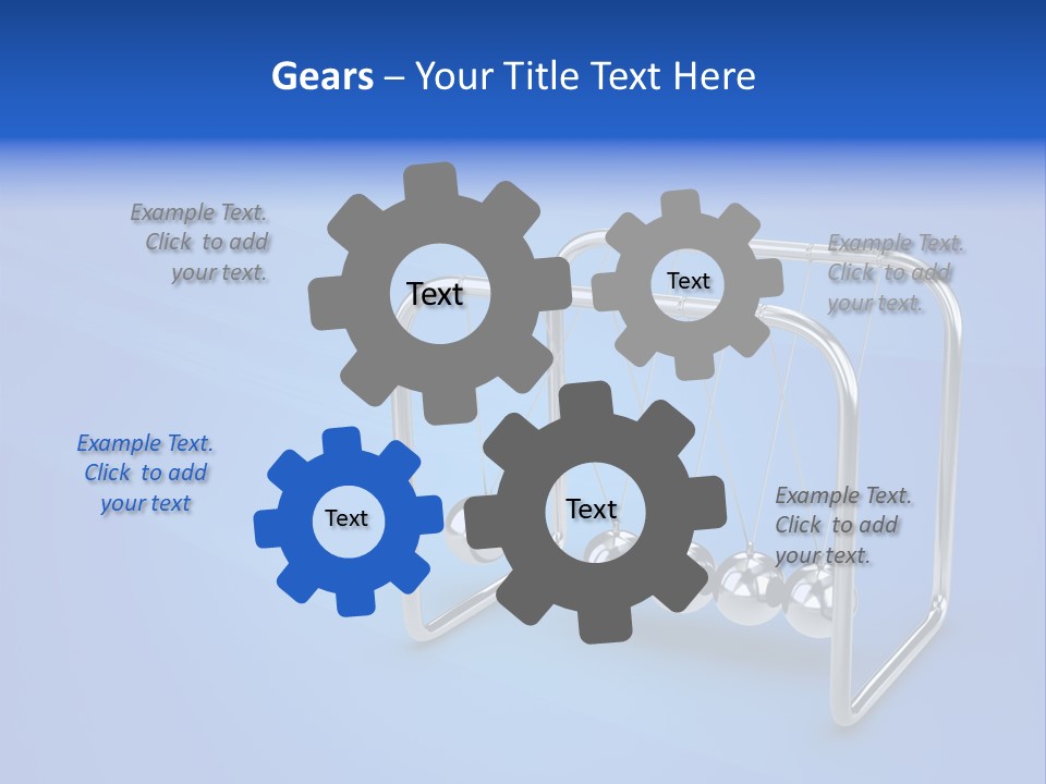 Silver Accuracy Swinging PowerPoint Template