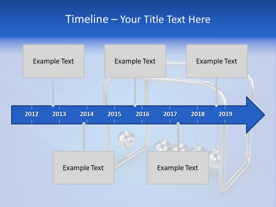 Silver Accuracy Swinging PowerPoint Template