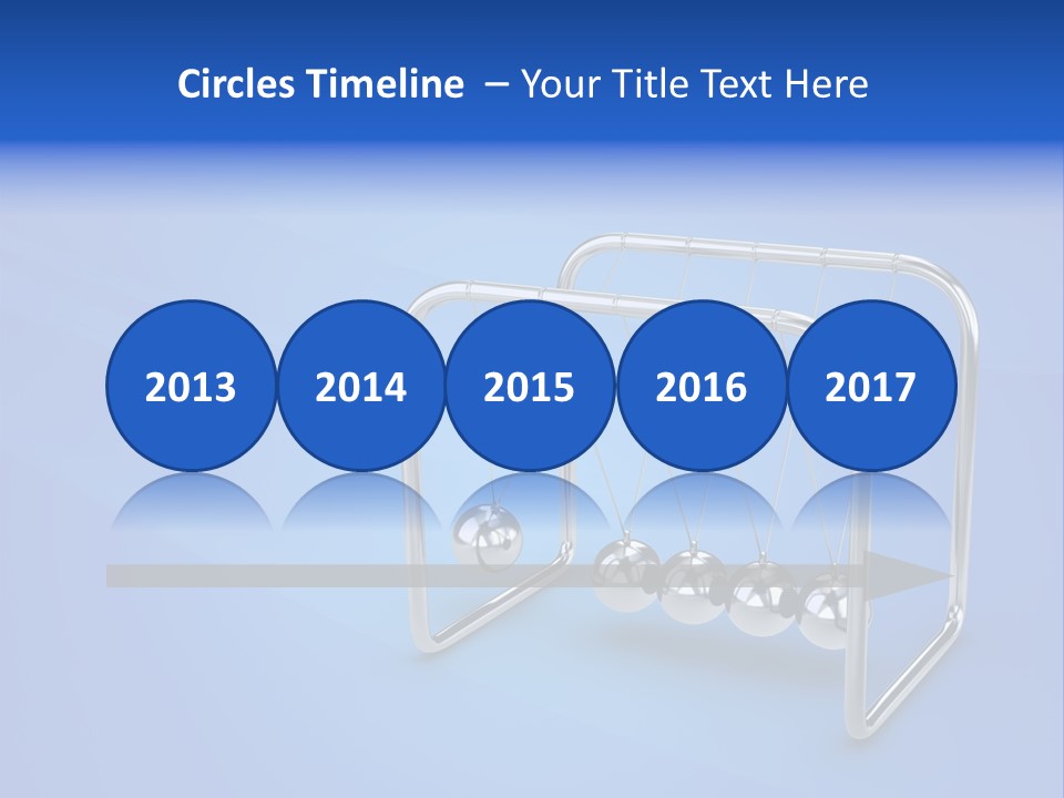 Silver Accuracy Swinging PowerPoint Template