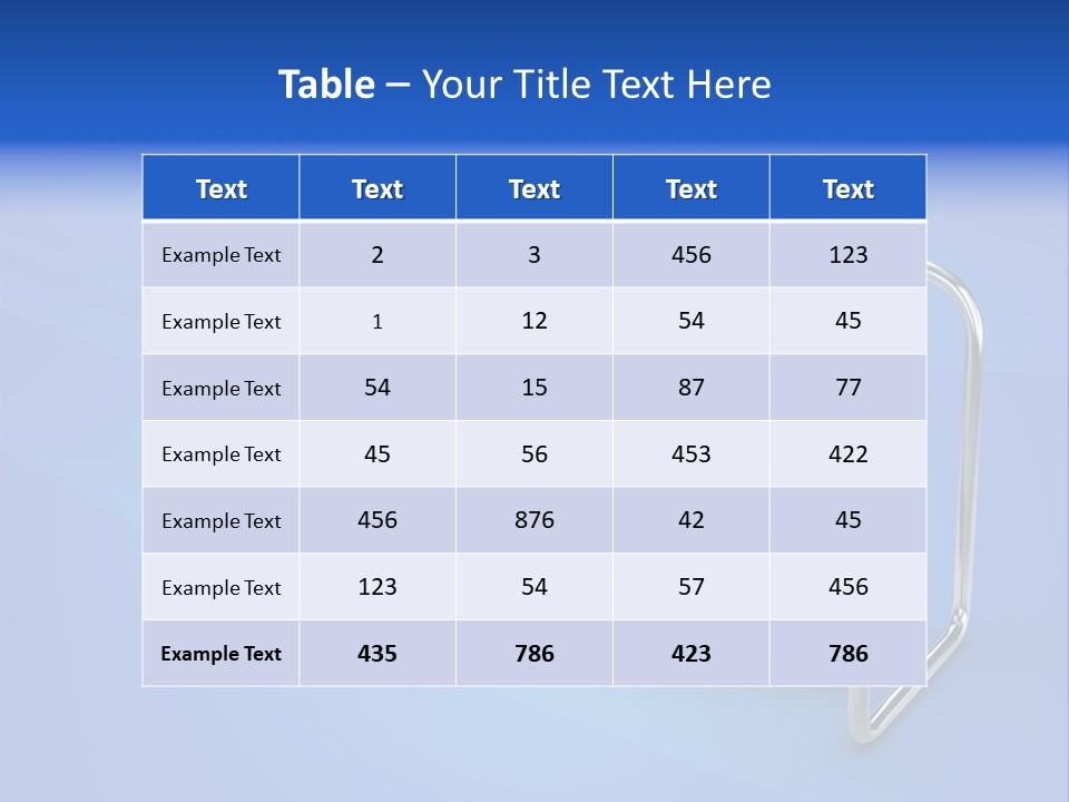 Silver Accuracy Swinging PowerPoint Template