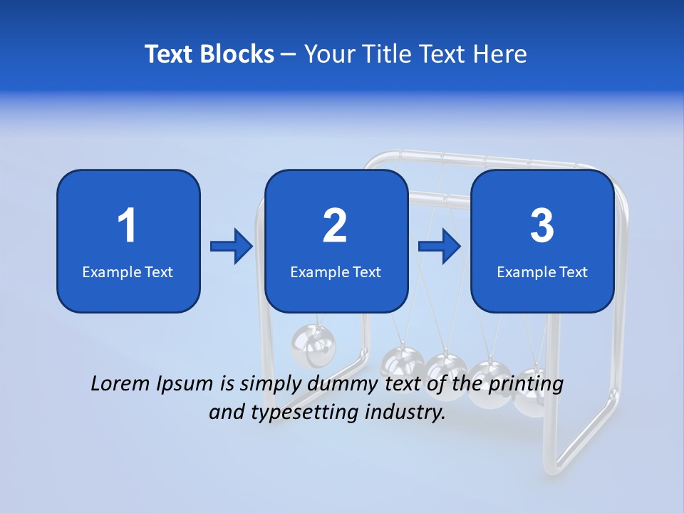 Silver Accuracy Swinging PowerPoint Template