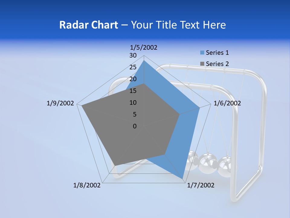 Silver Accuracy Swinging PowerPoint Template
