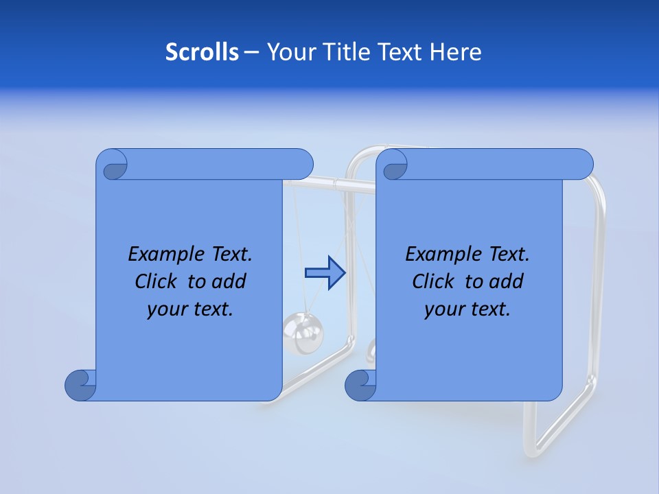 Silver Accuracy Swinging PowerPoint Template