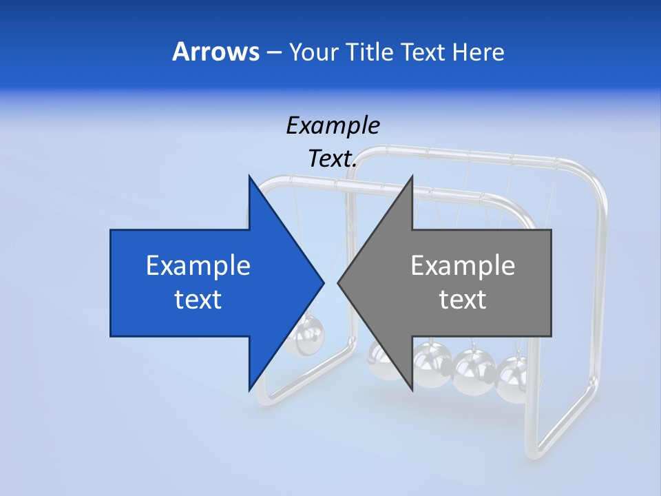 Silver Accuracy Swinging PowerPoint Template