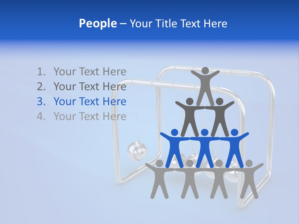 Silver Accuracy Swinging PowerPoint Template