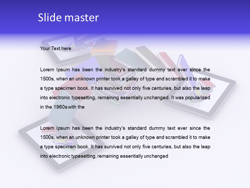 Black Learning Portable PowerPoint Template