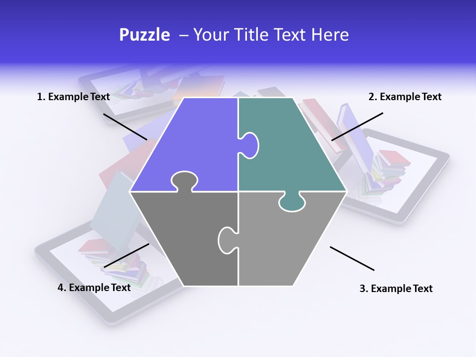 Black Learning Portable PowerPoint Template