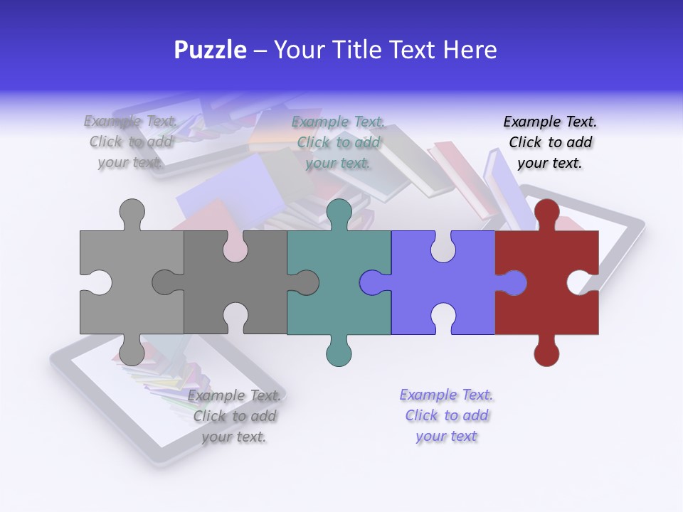 Black Learning Portable PowerPoint Template