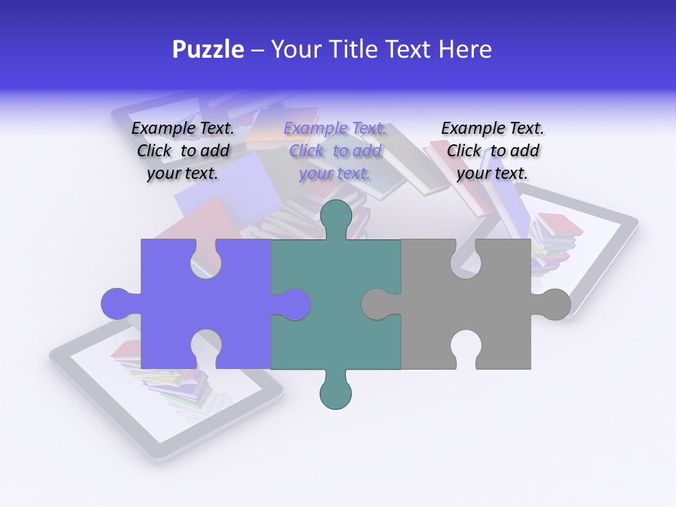 Black Learning Portable PowerPoint Template