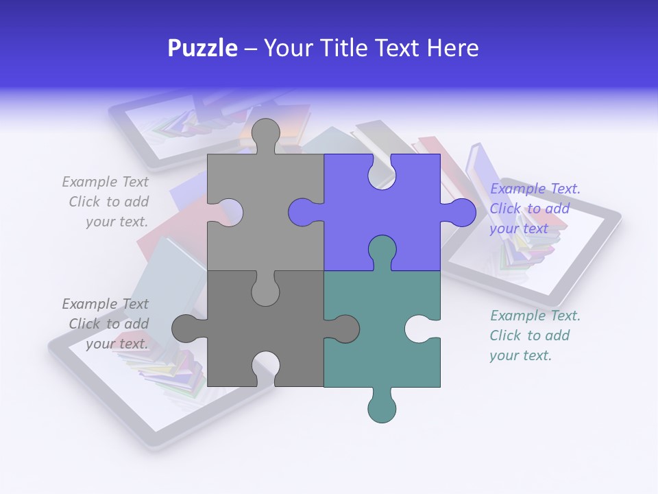 Black Learning Portable PowerPoint Template