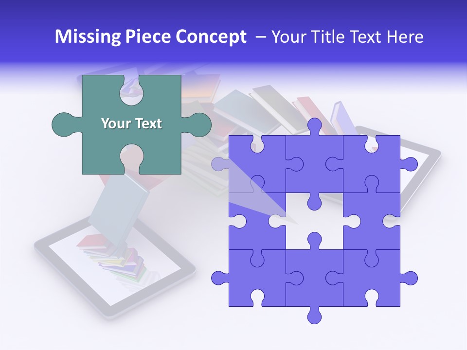 Black Learning Portable PowerPoint Template