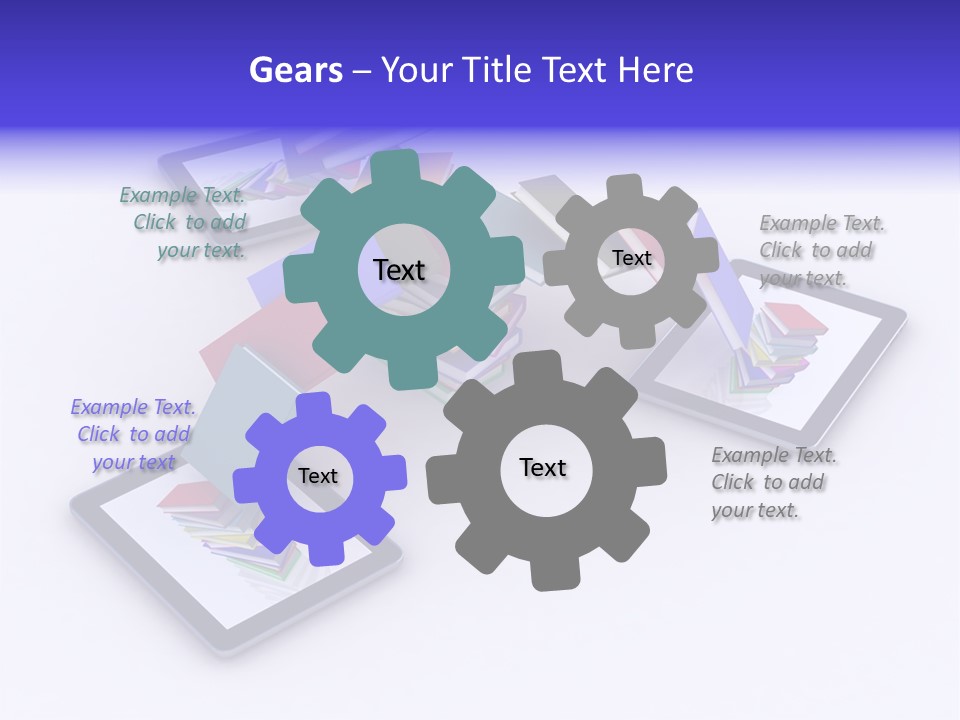 Black Learning Portable PowerPoint Template