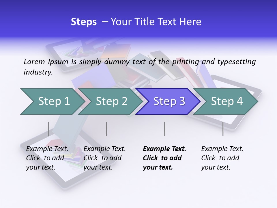 Black Learning Portable PowerPoint Template