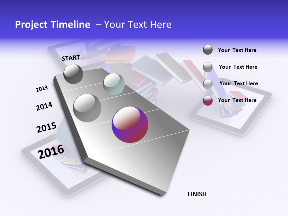 Black Learning Portable PowerPoint Template