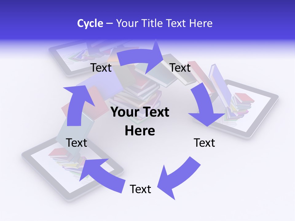 Black Learning Portable PowerPoint Template