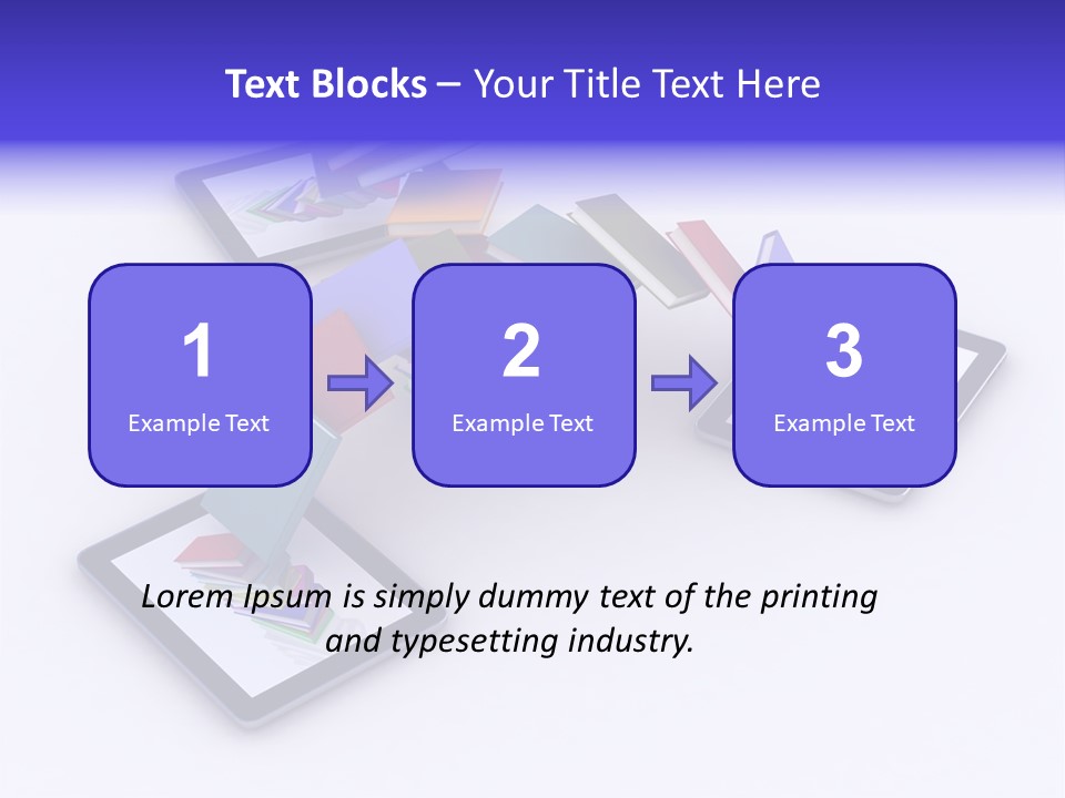 Black Learning Portable PowerPoint Template