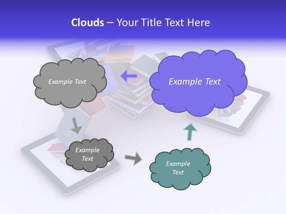 Black Learning Portable PowerPoint Template